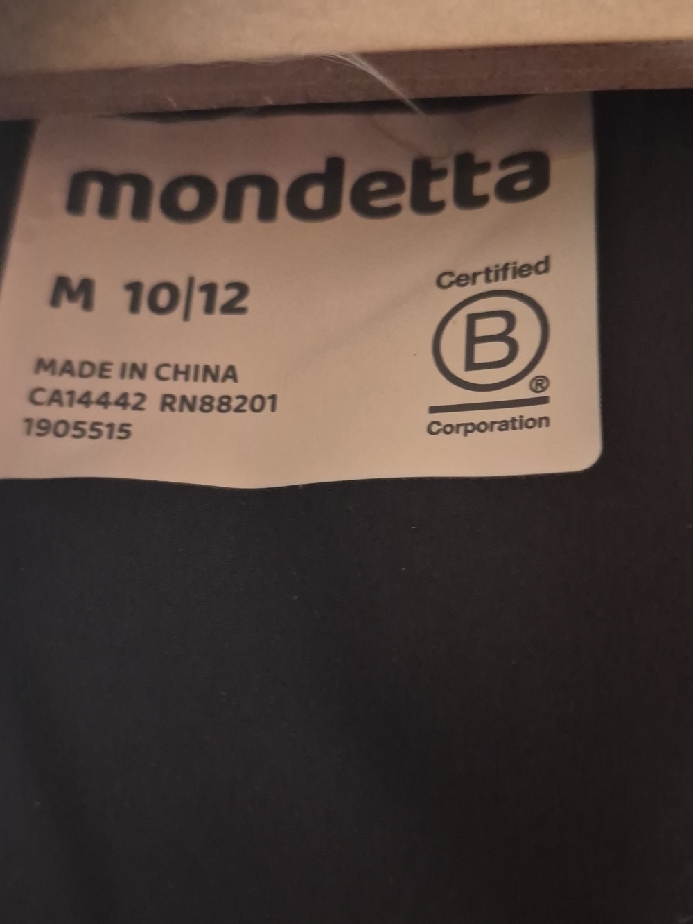 Mondetta Black Quilted Hooded Puffer Jacket - Picture 7 of 12